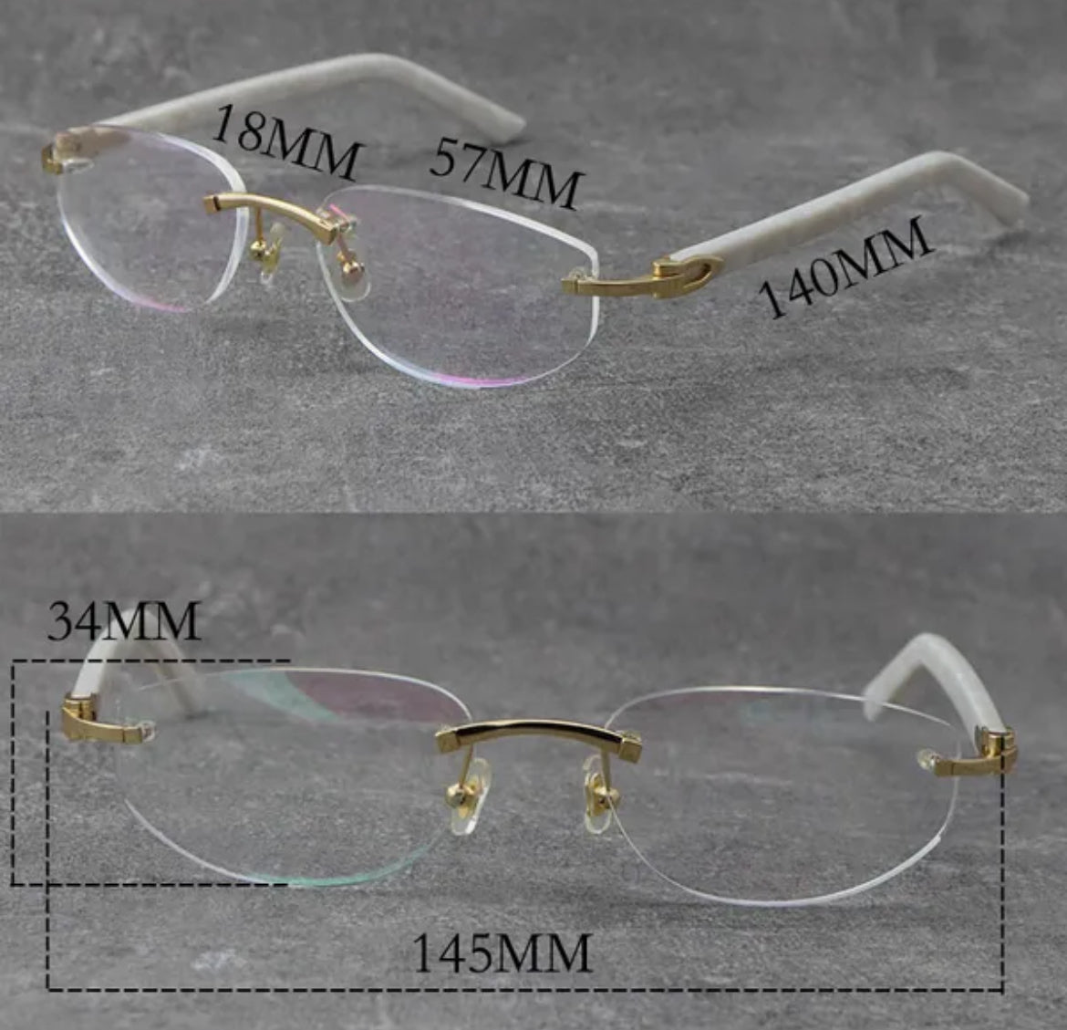 Fish Scale Cartier Glasses