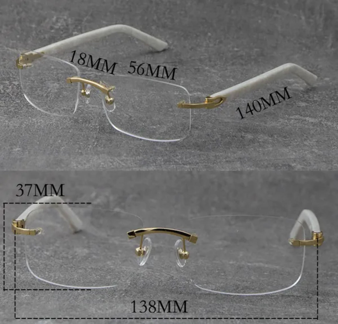 Fish Scale Cartier Glasses