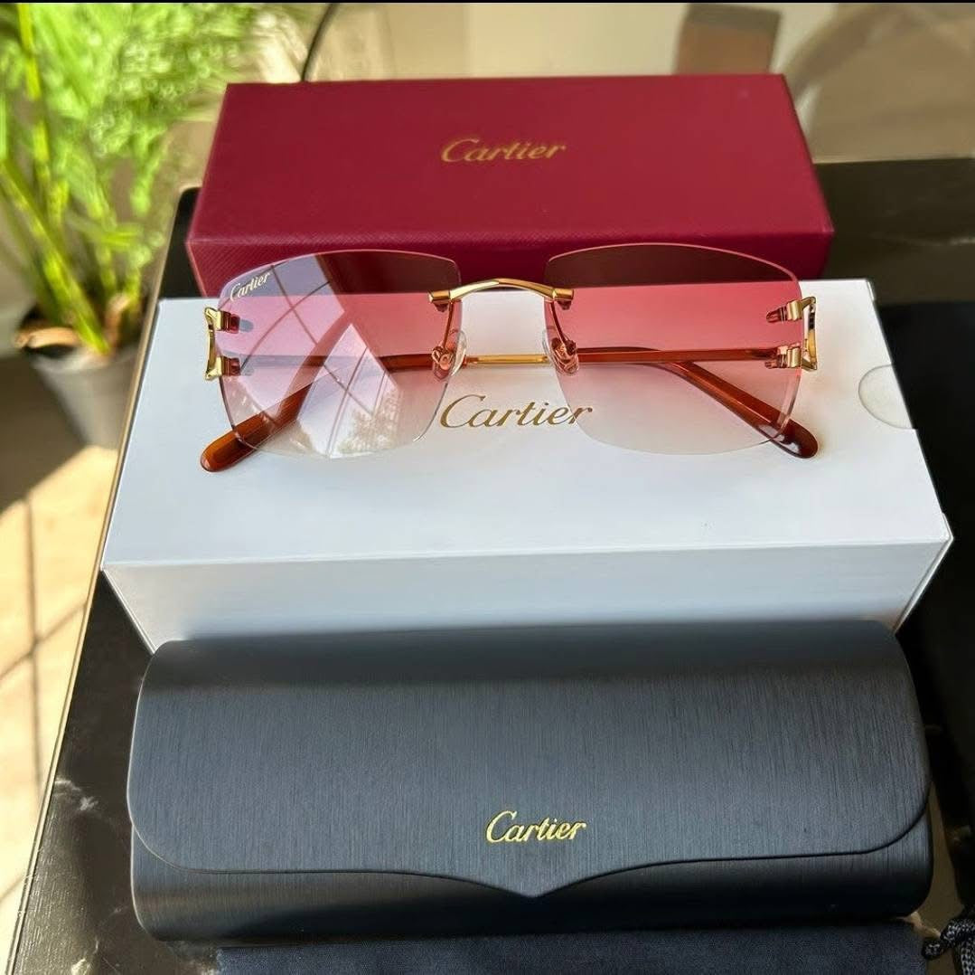 Cartier Glasses [ Red ]