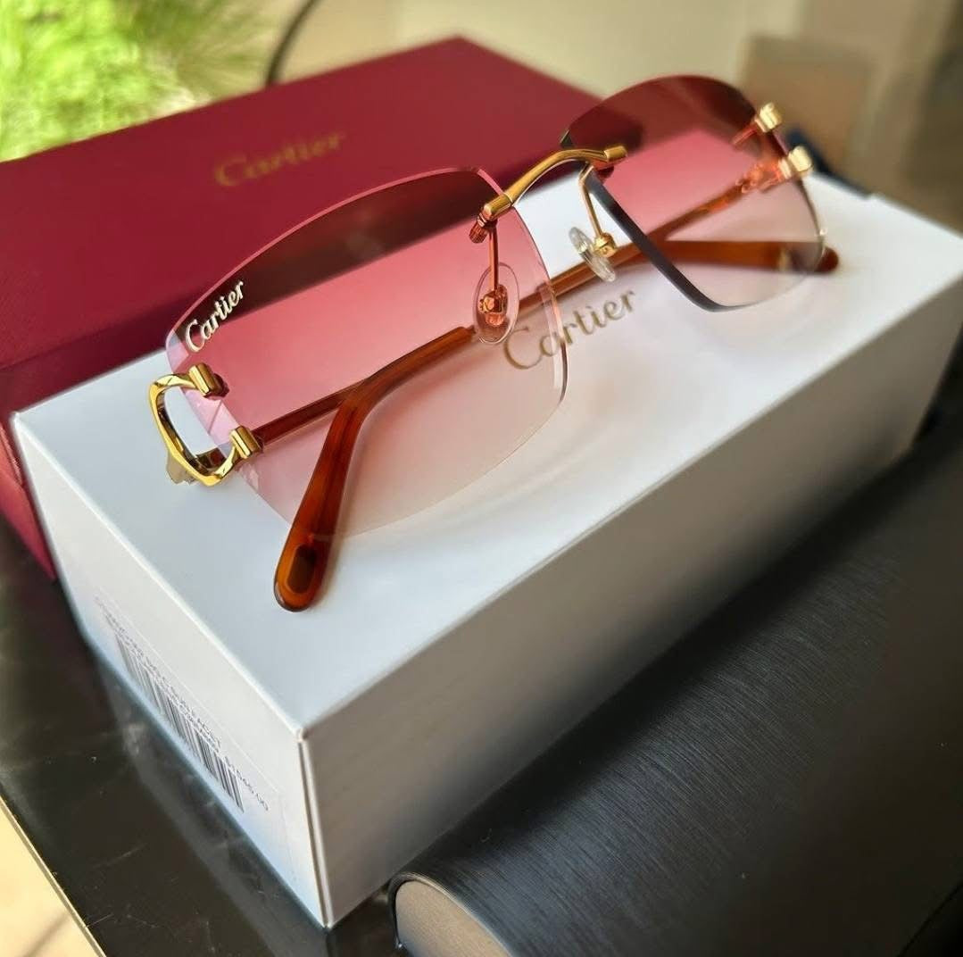 Cartier Glasses [ Red ]