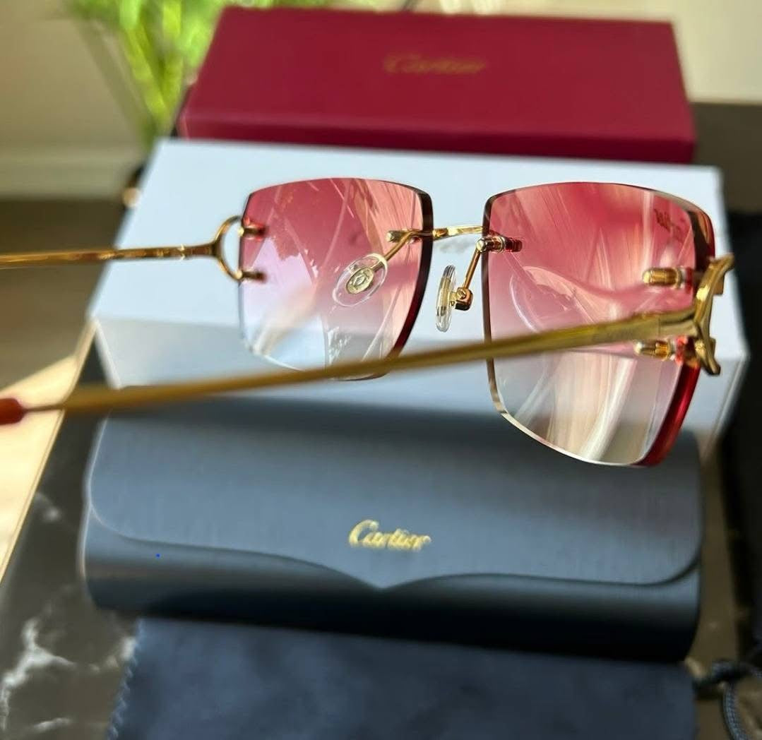 Cartier Glasses [ Red ]